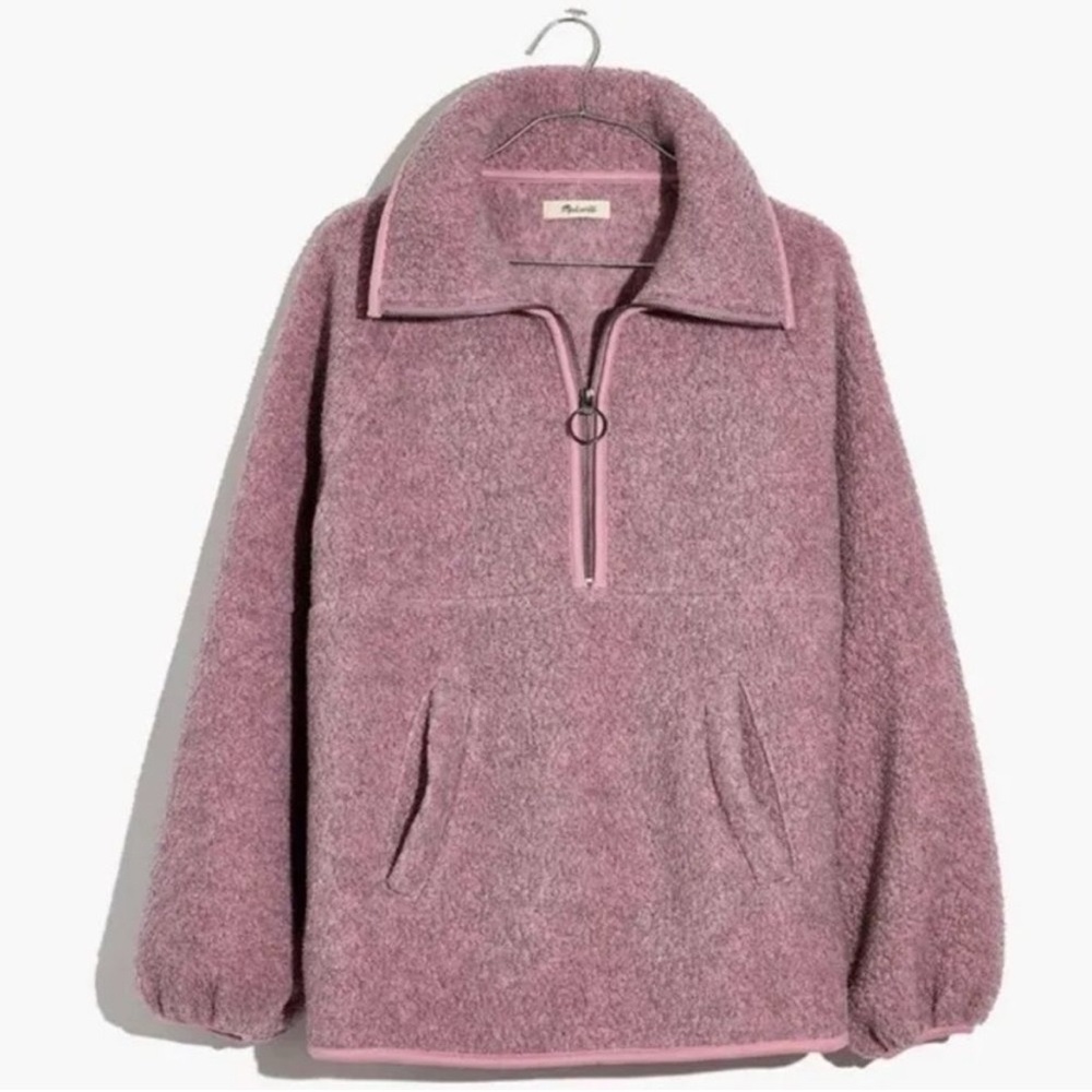 Madewell Polartec Fleece Half-zip jacket - Size S